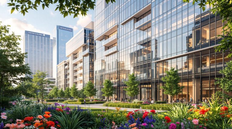 Modern Downtown Houston Apartments near United Airlines's Headquarters