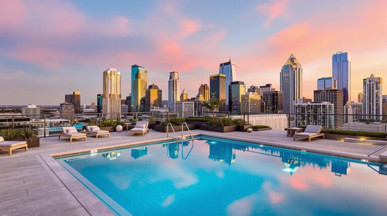 The Best Luxury Downtown Austin Highrise Apartments for People Who Love Swanky Rooftop Amenities