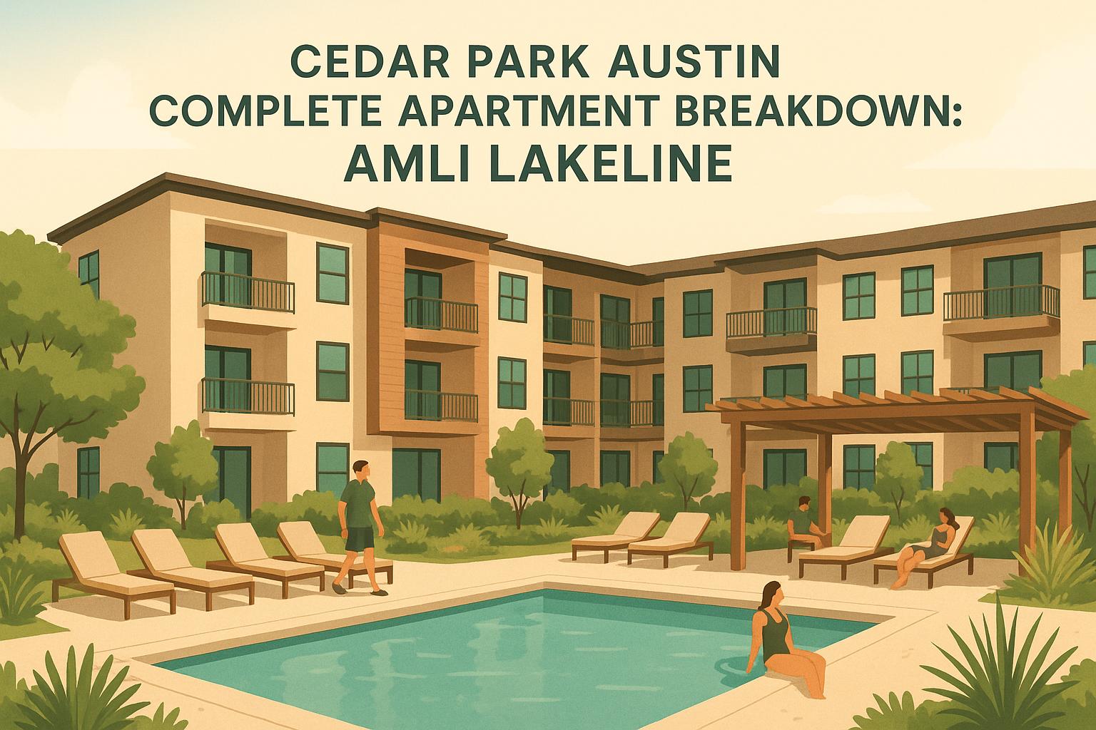 Cedar Park Austin Complete Apartment Breakdown: AMLI Lakeline