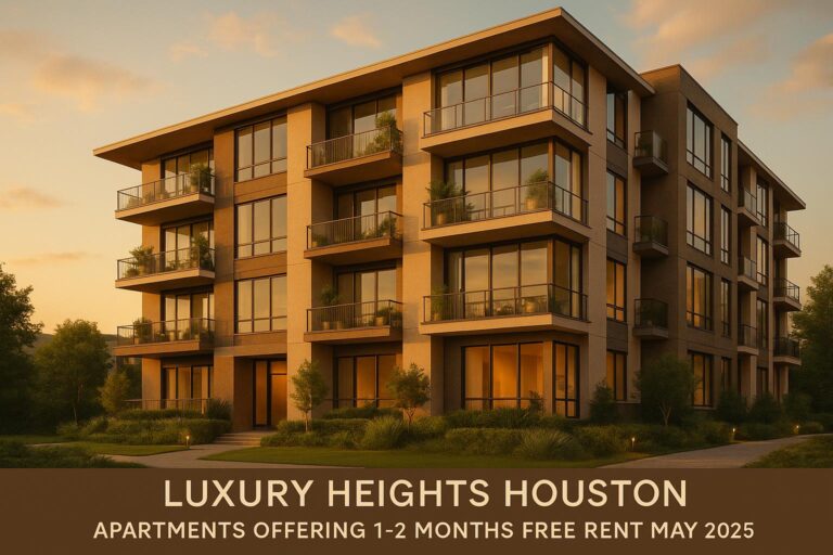 Luxury Heights Houston Apartments Offering 1-2 Months Free Rent May 2025