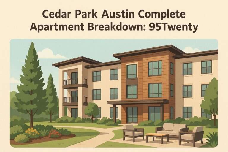 Cedar Park Austin Complete Apartment Breakdown: 95Twenty
