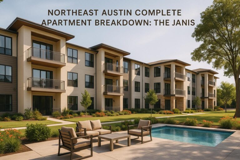 Northeast Austin Complete Apartment Breakdown: The Janis