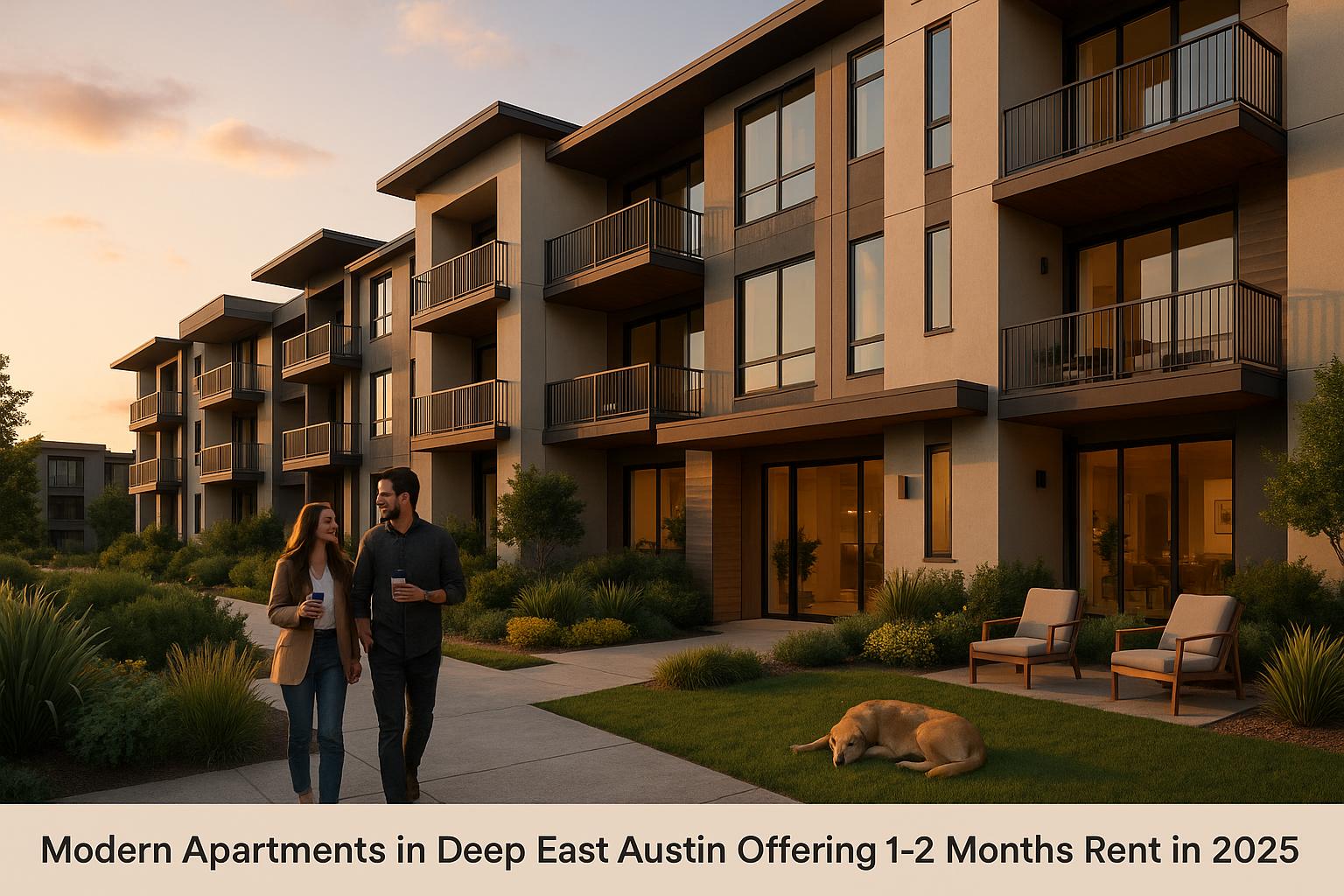 Modern Apartments in Deep East Austin Offering 1-2 Free Months Rent in 2025