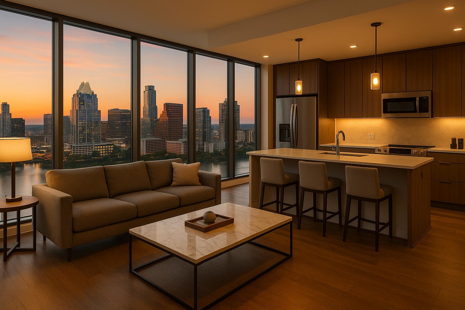 Brand New Downtown Austin Complete Apartment Breakdown: Residences at ATX Tower
