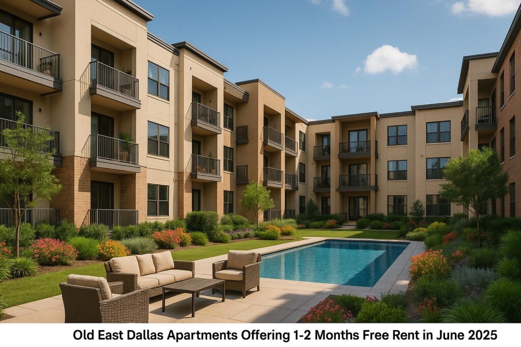 Old East Dallas Apartments Offering 1-2 Months Free Rent in June 2025