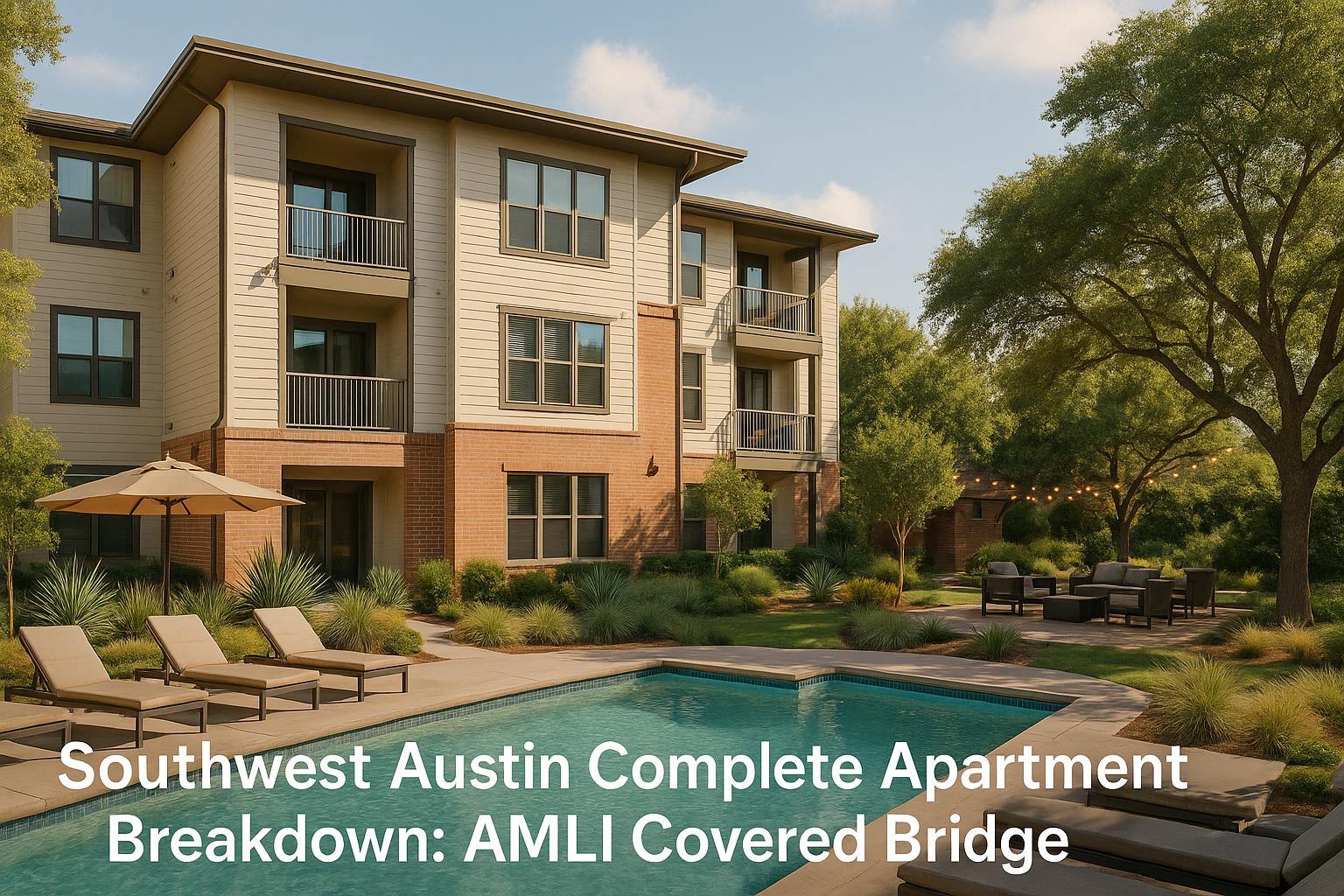 Southwest Austin Complete Apartment Breakdown: AMLI Covered Bridge