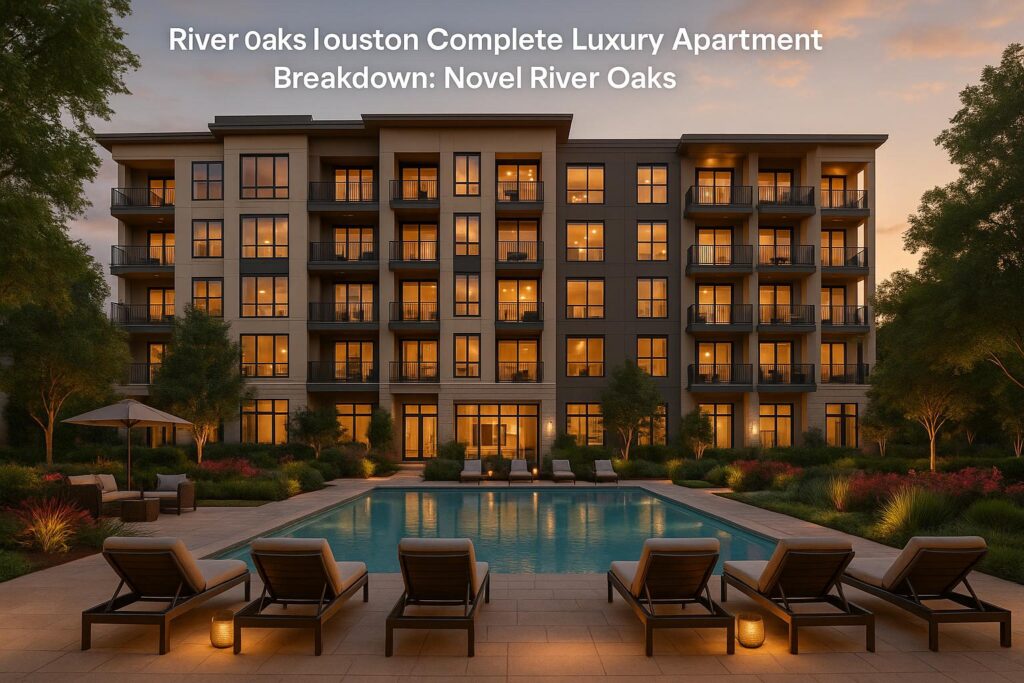 River Oaks Houston Complete Luxury Apartment Breakdown: Novel River Oaks
