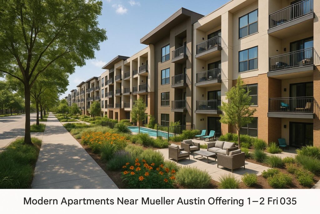 Modern Apartments Near Mueller Austin Offering 1-2 Free Months Rent July 2025