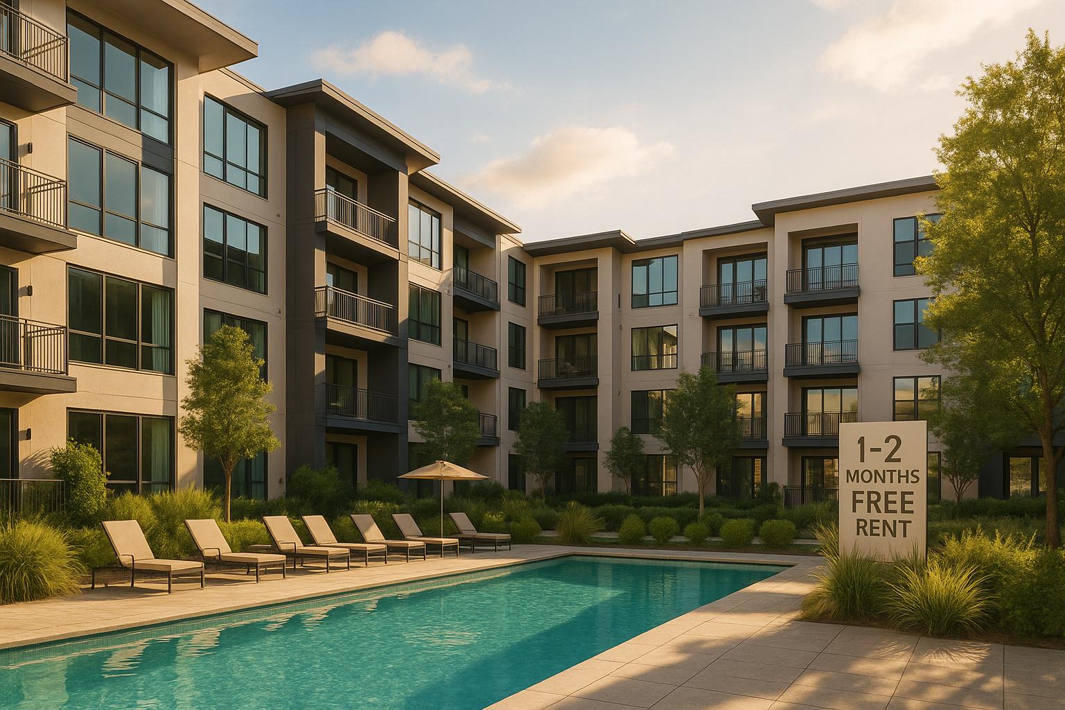 Modern Frisco Dallas Apartments Offering 1-2 Months Free Rent in July 2025