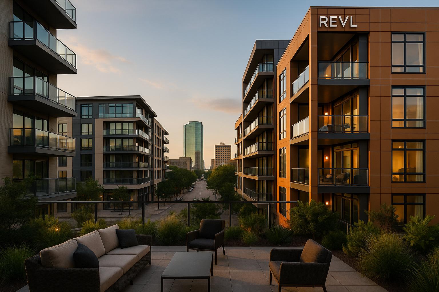 REVL Crockett Row Apartments in Downtown Fort Worth: Compete Apartment Breakdown