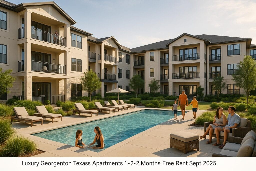 Luxury Georgetown Texas Apartments Offering 1-2 Months Free Rent September 2025