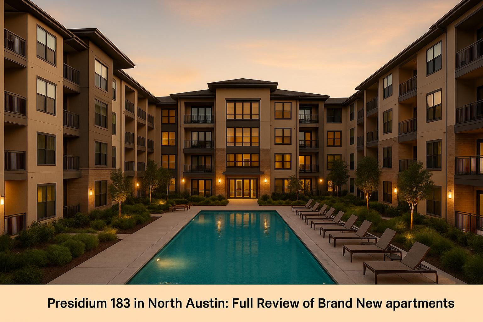 Presidium 183 in North Austin: Full Review of Brand New Apartments