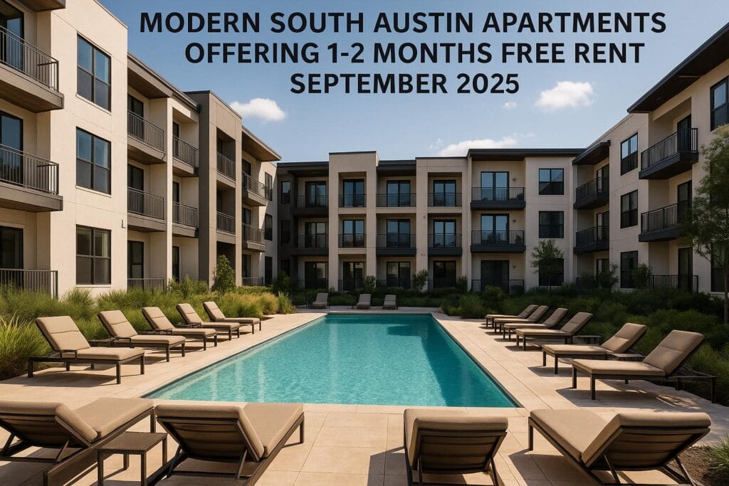 Modern South Austin Apartments Offering 1-2 Months Free Rent September 2025