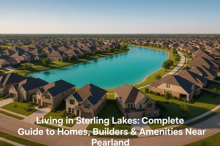 Living in Sterling Lakes: Complete Guide to Homes, Builders & Amenities Near Pearlan