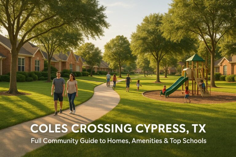 Coles Crossing Cypress TX: Full Community Guide to Homes, Amenities & Top Schools