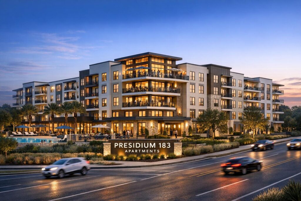 Presidium 183 Apartments: New Luxury Apartments Along Research Blvd in North Austin (2026)