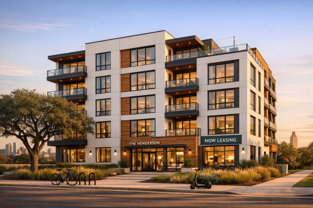 The Henderson on Reinli: New East Austin Apartments Near Reinli Street & Airport Blvd (2026)