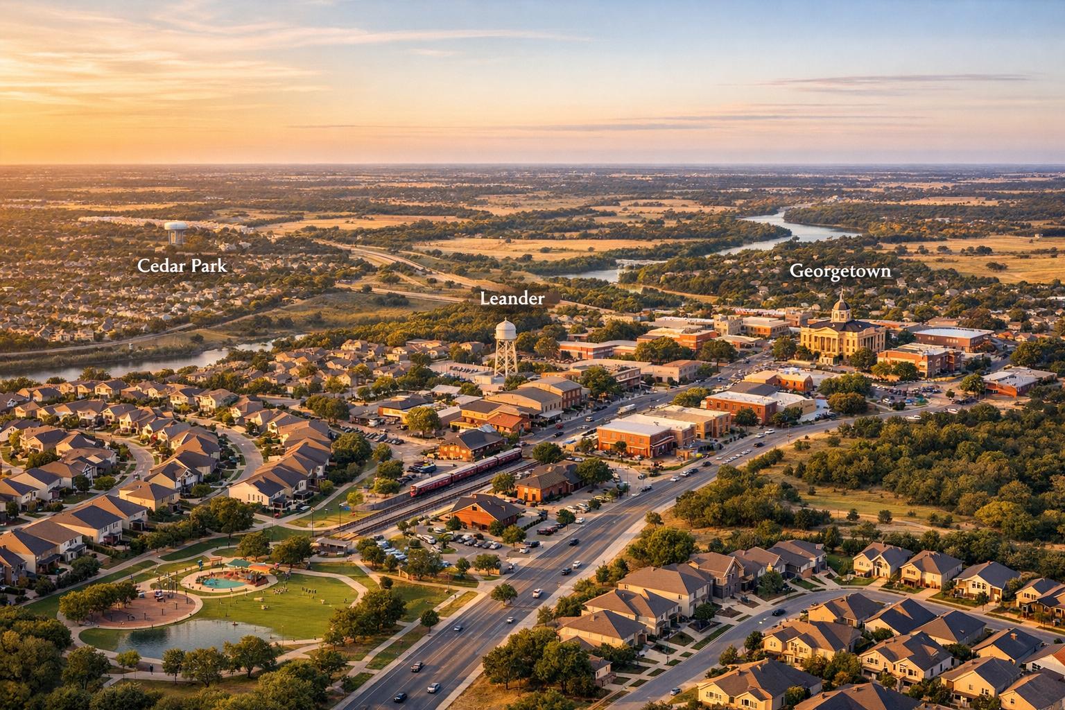 Cedar Park vs Leander vs Georgetown: How Far North of Austin Should You Live?