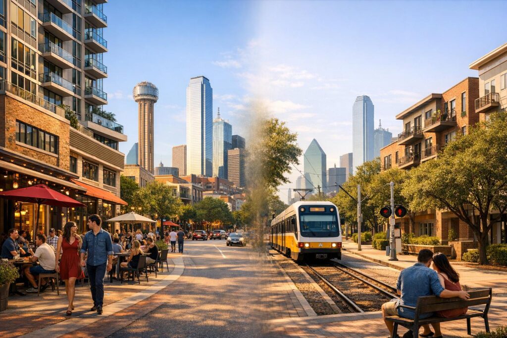 Uptown Dallas vs Downtown Dallas: Apartment Living Compared