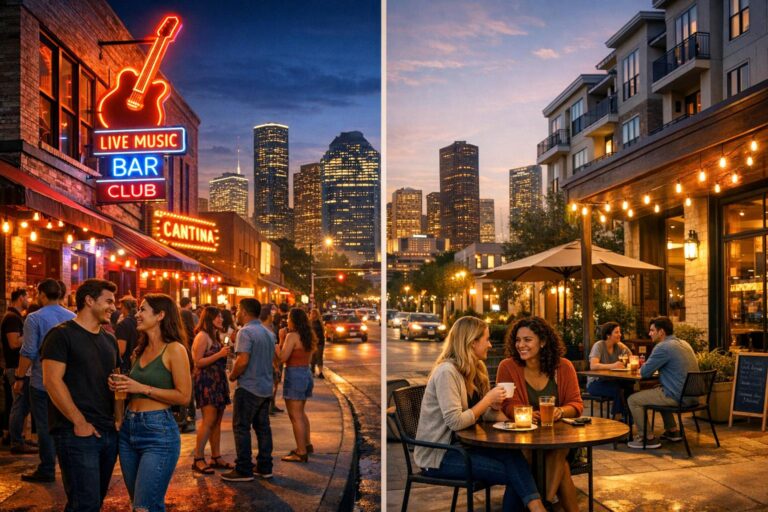 EaDo vs Midtown Houston: Events, Nightlife, and Apartment Living Compared