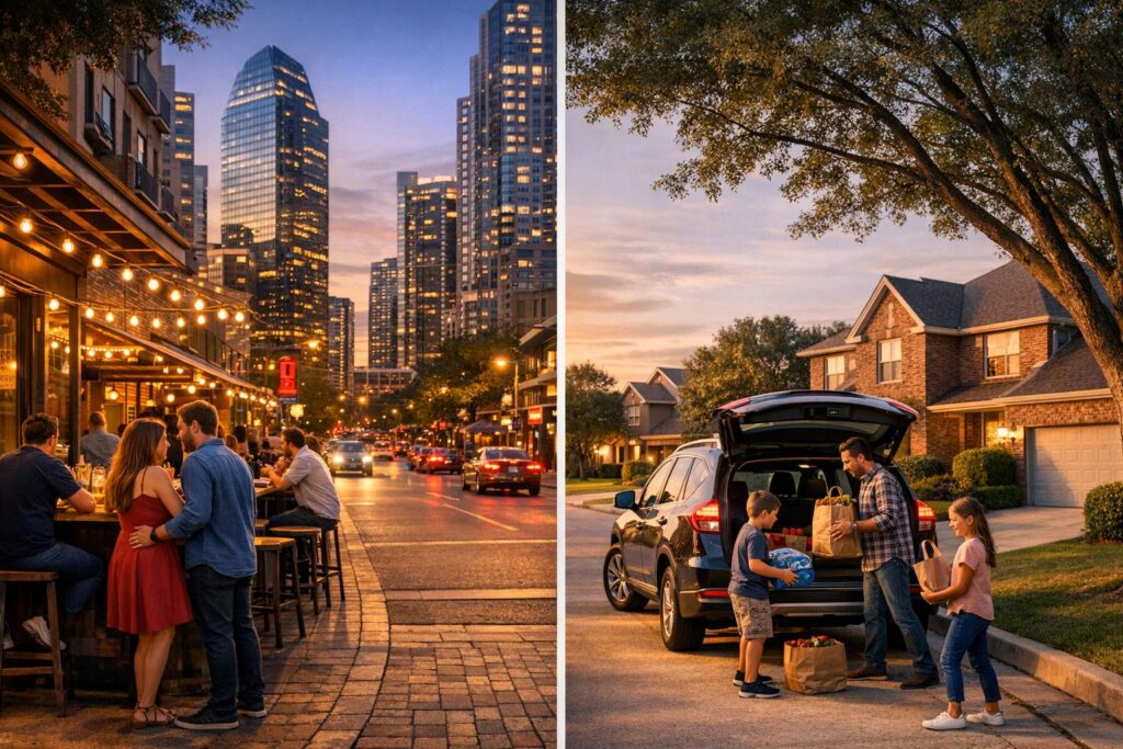 Uptown Dallas vs Addison: Urban Living or More Space for the Money?