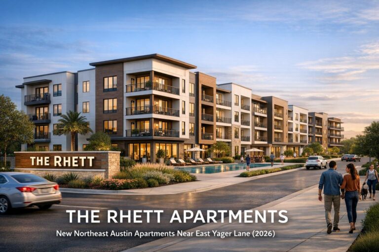 The Rhett Apartments: New Northeast Austin Apartments Near East Yager Lane (2026)