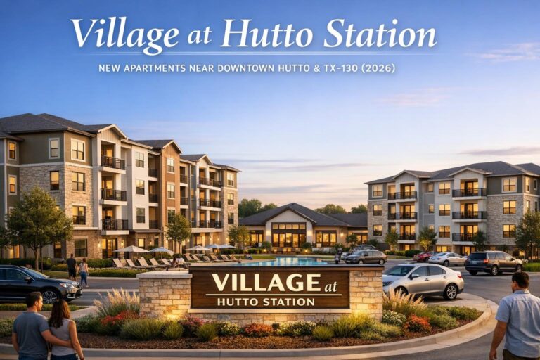Village at Hutto Station: New Apartments Near Downtown Hutto & TX-130 (2026)