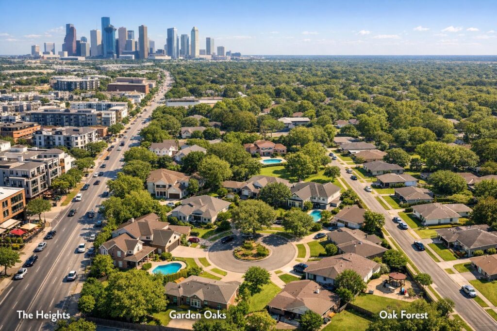 Heights vs Garden Oaks vs Oak Forest: Which Houston Neighborhood Fits Your Lifestyle?