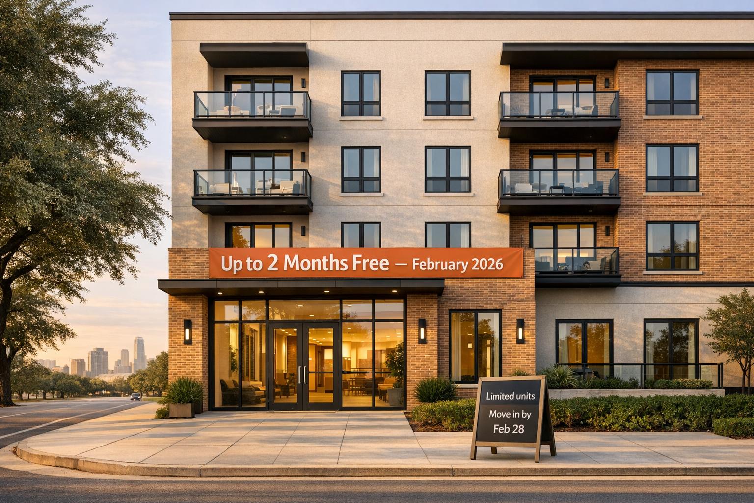 East Riverside–Oltorf Apartments Offering Up to 2 Months Free Rent (February 2026)