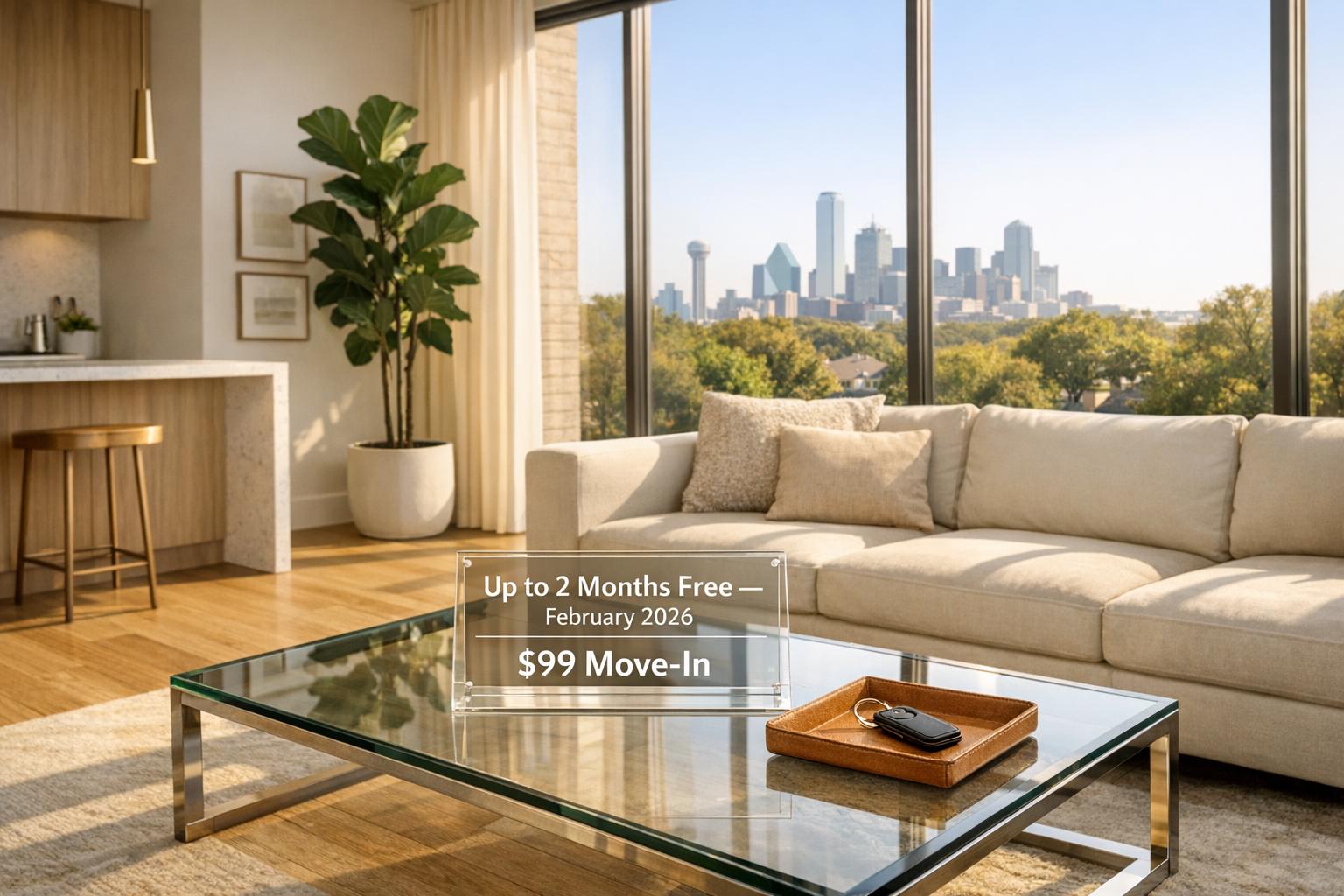 Highland Park & Park Cities Apartments Offering Up to 2 Months Free Rent (February 2026)