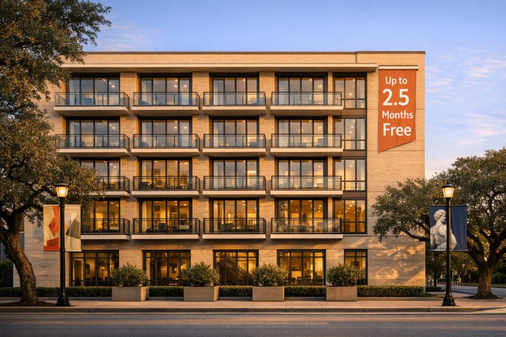 Montrose & Museum District Apartments Offering Up to 2.5 Months Free Rent (February 2026)