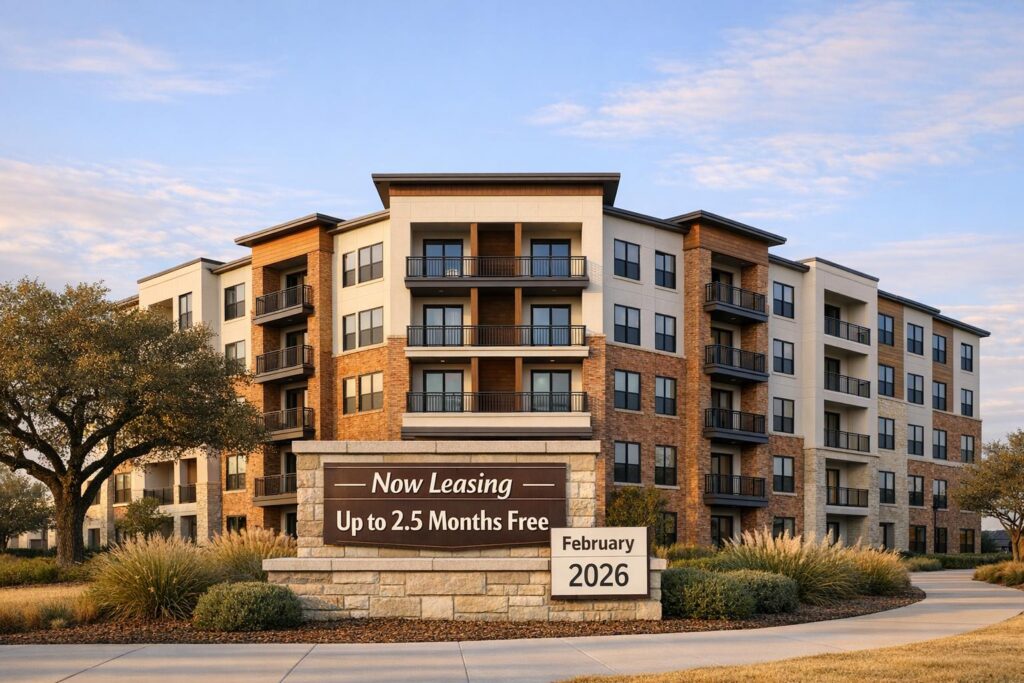 Prosper & Celina Apartments Offering Up to 2.5 Months Free Rent (February 2026)