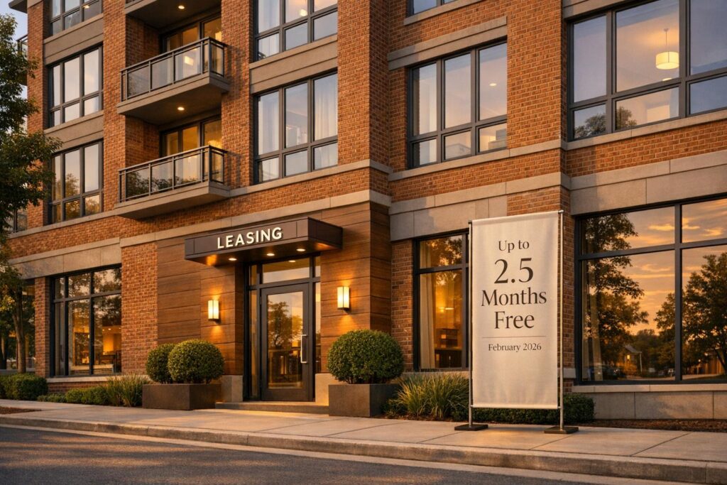 South Arlington Apartments Offering Up to 2.5 Months Free Rent February 2026