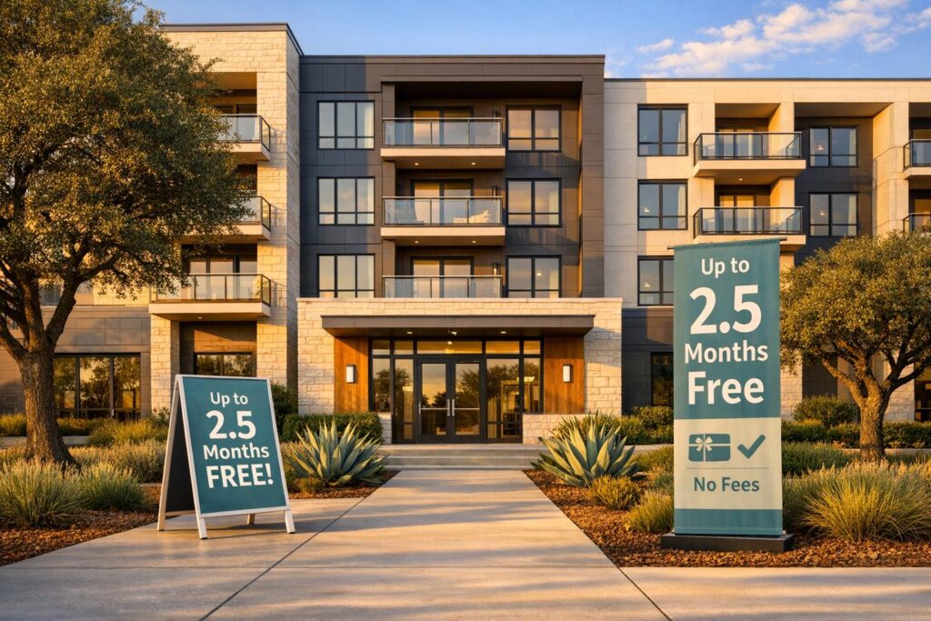 North Austin Apartments Offering Up to 2.5 Months Free Rent (February 2026)