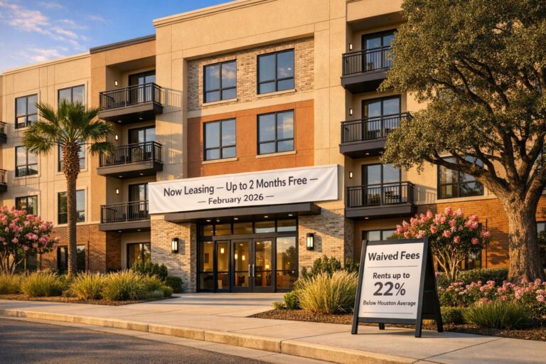 Spring Branch & West Houston Apartments Offering Up to 2 Months Free Rent (February 2026)