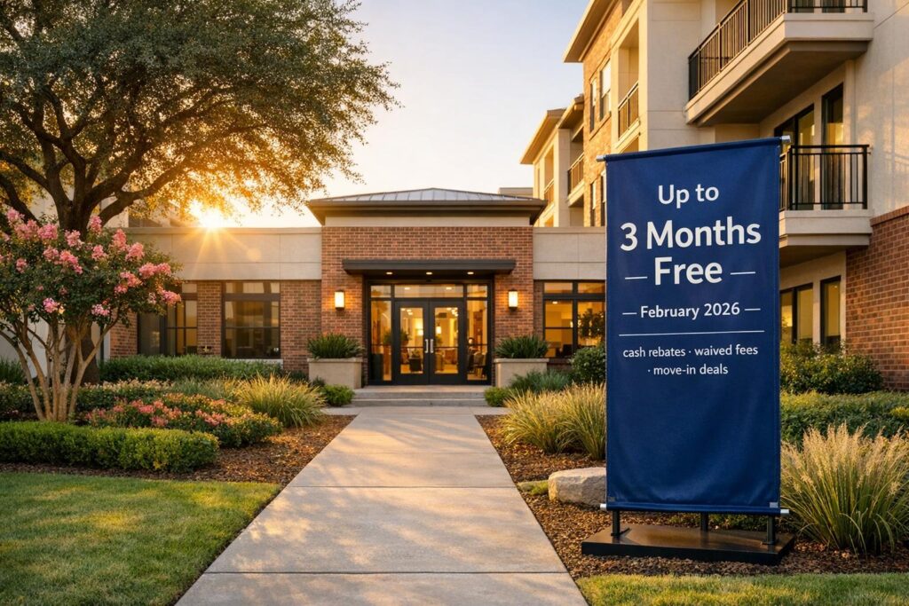 Southwest Houston Apartments Offering Up to 3 Months Free Rent (February 2026)