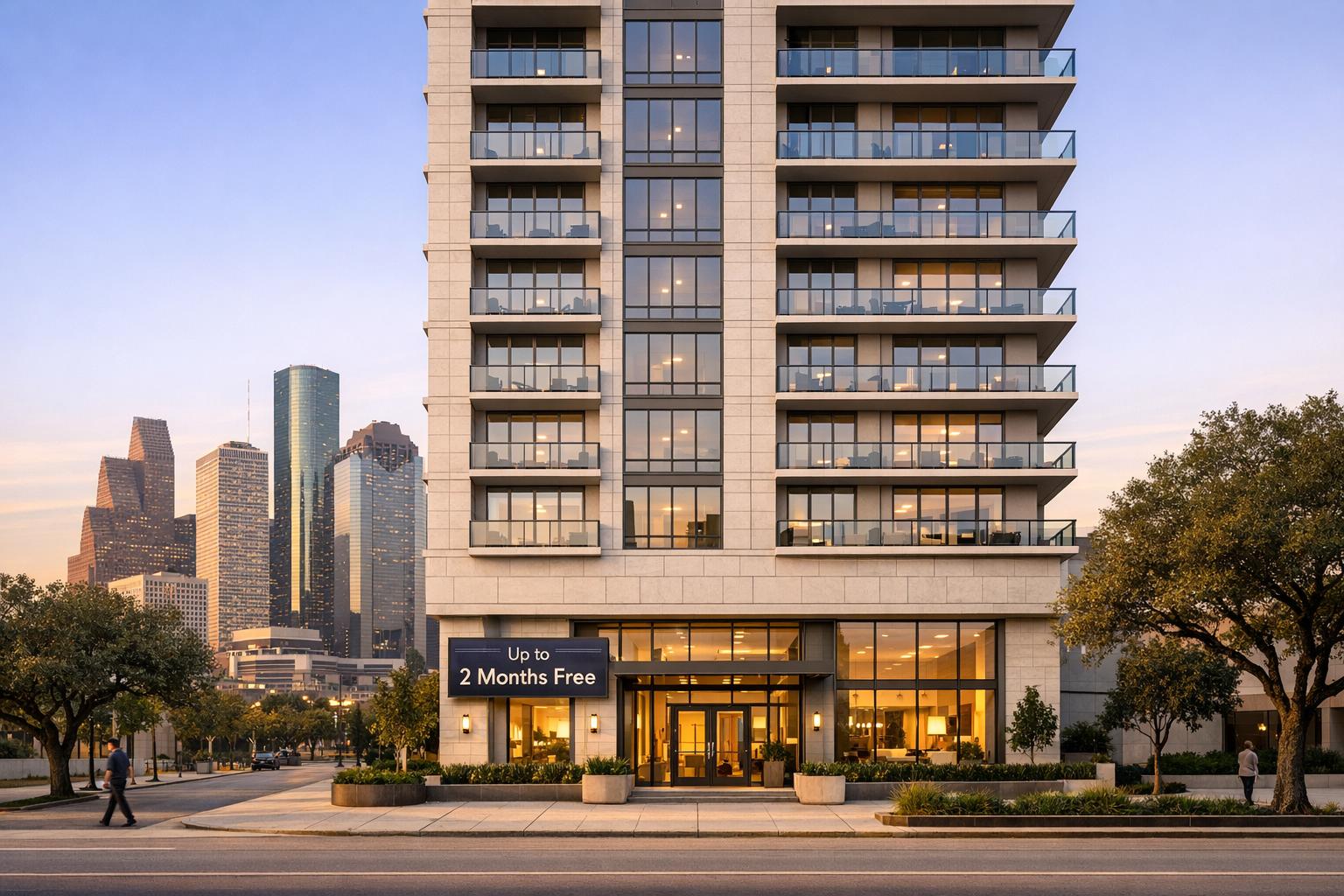 Modern Downtown & Midtown Houston Apartments Offering Up to 2 Months Free Rent (February 2026)