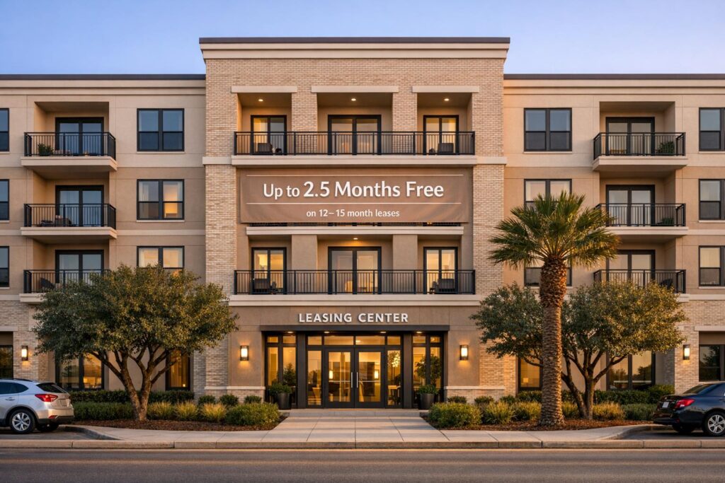 Katy & West Houston Apartments Offering Up to 2.5 Months Free Rent (February 2026)