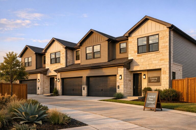Escalon Townhomes in Leander: Townhome-Style Rental Living Guide