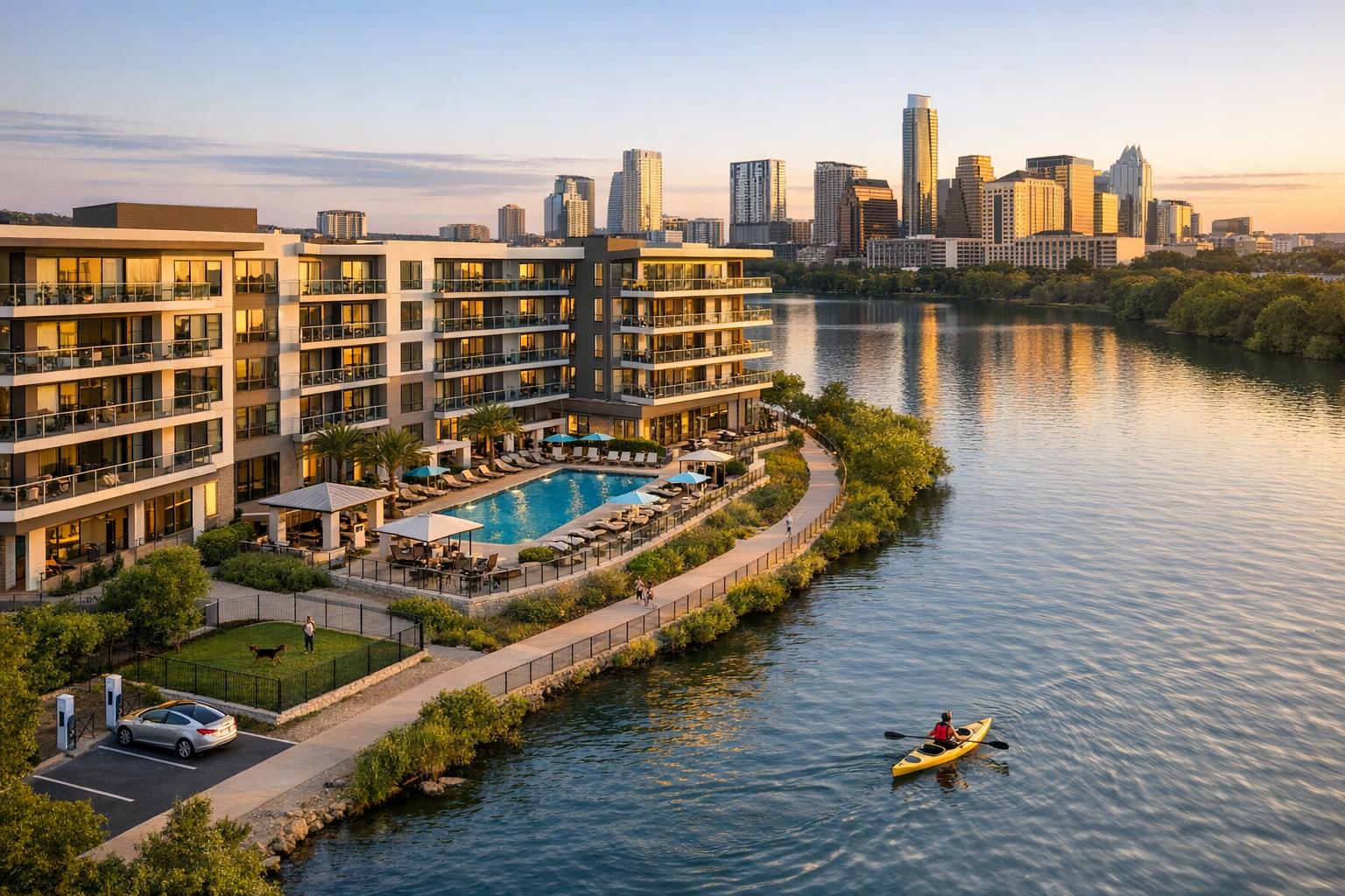 AMLI South Shore Apartments in Austin: Luxury Living on Lady Bird Lake