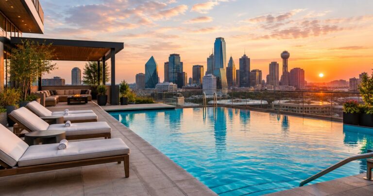Best apartments with rooftop pools in Dallas