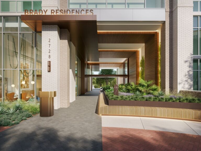 Brady Residences apartments exterior, Dallas